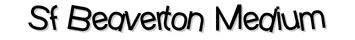 SF Beaverton Medium font